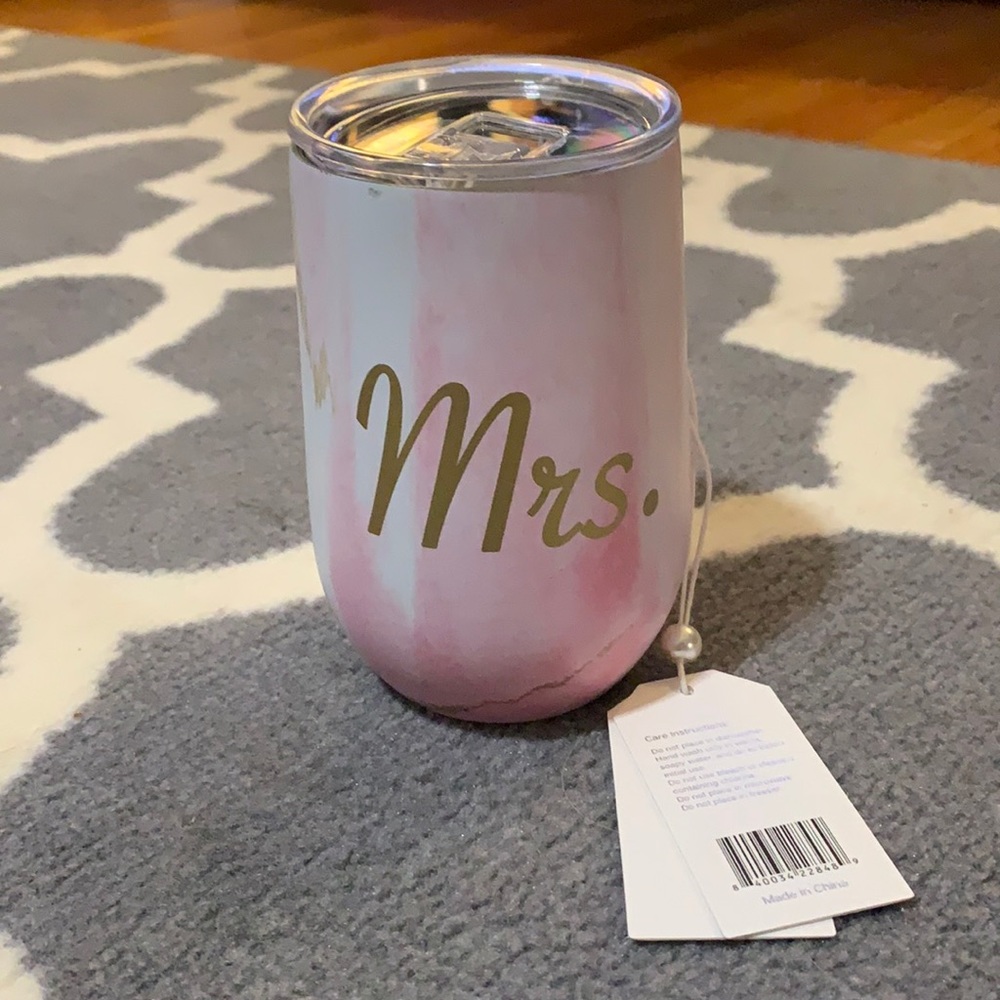 Mrs tumbler! Brand new with tags.